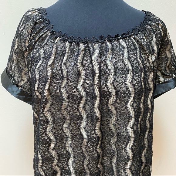 Willi Smith Lace Top - Picture 5 of 6
